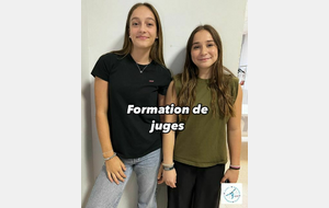 Formation de juges niveau 1 & 2