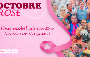 Entrainement en rose pour soutenir l'action &quot;Octobre Rose&quot;